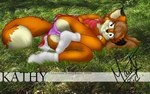 anthro aroused black_ear_tips brown_hair camel_toe clothed clothing dipstick_ears dipstick_tail dress ear_markings female footwear fur grass hair lying markings multicolored_ears on_side orange_body orange_fur outside panties photo_background plant purple_clothing purple_panties purple_underwear red_clothing red_dress smile socks solo tail tail_markings underwear upskirt wet wet_clothing wet_panties wet_underwear white_clothing white_footwear white_socks white_tail_tip young young_anthro young_female martina_tompkins kathy canid canine fox mammal 16:10 2006 photography_(artwork) widescreen