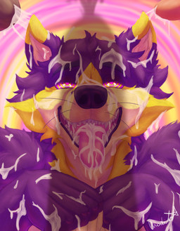 ambiguous_fluids anthro bodily bodily_fluids cum disembodied excessive fur genital_fluids genitals group hypnosis male mind_control open_mouth open_smile ringed ringed_eyes smile solo_focus tongue tongue_out asado canid canine mammal absurd_res digital_media_(artwork) hi_res