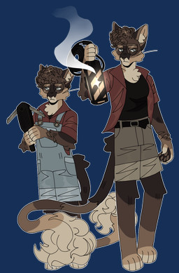 bottomwear clothing eyewear female ghost_trap glasses shorts solo manhattancrossrip ghostbusters ghostbusters:_afterlife phoebe_spengler felid feline mammal hi_res