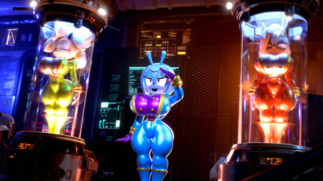 antennae_(anatomy) anthro big_breasts blonde_hair blue_body blue_bodysuit blue_clothing blue_latex blue_skinsuit bodysuit boots breasts brown_body brown_fur clothing detailed_background eyelashes eyes_closed fangs female footwear fur gesture glistening glistening_bodysuit glistening_clothing glistening_gloves glistening_handwear glistening_latex glistening_skinsuit gloves group hair handwear horn latex latex_bodysuit latex_boots latex_clothing latex_footwear latex_gloves latex_handwear latex_skinsuit latex_uniform military_uniform monitors open_mouth open_smile pink_eyes pod purple_clothing purple_gloves purple_handwear purple_latex red_bodysuit red_clothing red_skinsuit rubber_clothing salute shoes skinsuit smile standing teeth thick_thighs tight_clothing trio uniform white_body white_clothing white_fur white_gloves white_hair white_handwear white_latex wide_hipped_anthro wide_hipped_female yellow_bodysuit yellow_clothing yellow_latex yellow_skinsuit palisal idw_publishing meatcorp sega sonic_the_hedgehog_(comics) sonic_the_hedgehog_(idw) sonic_the_hedgehog_(series) jewel_the_beetle lanolin_the_sheep_(sonic) the_deadly_six whisper_the_wolf zeena arthropod beetle bovid canid canine canis caprine horned_humanoid humanoid insect mammal sheep wolf zeti 16:9 2025 3d_(artwork) 4k absurd_res blender_(artwork) digital_media_(artwork) hi_res widescreen