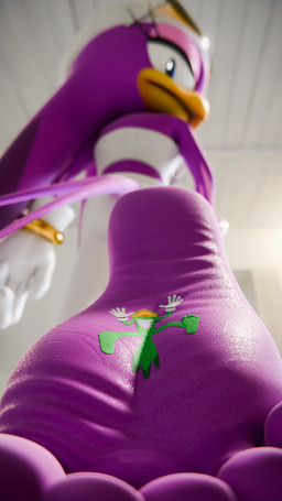 anthro clothing duo feet female flattened foot_focus gloves green_body handwear looking_back macro male purple_body feetymcfoot sega sonic_riders sonic_the_hedgehog_(series) jet_the_hawk wave_the_swallow accipitrid accipitriform avian bird hirundinid oscine passerine swallow_(bird) 3d_(artwork) 4k 9:16 absurd_res digital_media_(artwork) hi_res