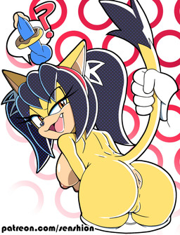 anal_request anthro anus balls breasts butt clothing duo female genitals male male/female nipples nude open_mouth panties penis tail text underwear vulva senshion sega sonic_the_fighters sonic_the_hedgehog_(series) honey_the_cat sonic_the_hedgehog domestic_cat eulipotyphlan felid feline felis hedgehog mammal 2023 hi_res url