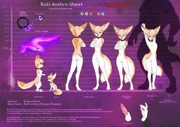 animal_genitalia anthro areola balls biped breasts butt claws countershade_torso countershading erection feet female feral fingers front_view fur genitals hair male navel nipples nude nude_anthro nude_female nude_male open_mouth penis rear_view sheath side_view simple_background sitting smile solo standing tail text toes tongue vulva rukifox ruki_(rukifox) canid canine fennec_fox fox mammal true_fox 2026 digital_drawing_(artwork) digital_media_(artwork) english_text model_sheet url