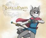 animal_genitalia anthro balls belt bottomless cape clothed clothing cosplay fangs fully_sheathed fur genitals jewelry magic_wand male necklace pendant sheath shirt small_balls smile solo teeth topwear tunic wand white_balls young young_anthro harmarist level-5 ni_no_kuni ni_no_kuni_(series) sheath_and_knife alex_(harmarist) oliver_(ni_no_kuni) canid canine canis mammal wolf 6:5