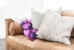 cushion female feral fur furniture hair horn pink_body pink_fur ponies_in_real_life purple_hair sleeping sofa solo confetticakez friendship_is_magic hasbro my_little_pony mythology twilight_sparkle_(mlp) equid equine mammal mythological_creature mythological_equine unicorn tagme