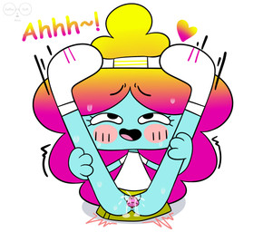 blue_body blue_skin blush blush_lines bodily_fluids bottomless bottomless_female bottomless_humanoid bottomwear clothed clothing dialogue dildo dildo_in_vagina dildo_insertion ejaculation enjoying eyes_closed female female_humanoid footwear genital_fluids genitals hair hands_on_legs holding_object leaking_vagina legs_up looking_at_viewer moan multicolored_hair no_underwear not_furry on_model open_mouth orgasm penetration rainbow_hair raised_bottomwear raised_clothing raised_leg raised_skirt sex_toy sex_toy_in_vagina sex_toy_insertion shirt shoes simple_background skirt solo spread_legs spreading sweat sweatdrop topwear vaginal vaginal_fluids vaginal_penetration vaginal_squirting vulva white_background white_clothing white_shirt white_topwear yellow_bottomwear yellow_clothing yellow_skirt saffersoft cartoon_network the_amazing_world_of_gumball rachel_wilson humanoid rainbow_lass 2024 hi_res