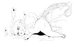 3_toes 4_fingers ahegao anal anal_fluids anal_juice_on_penis anal_orgasm anal_penetration anal_tugging animal_genitalia animal_penis anthro ass_up balls big_balls big_butt big_penis black_heart blush blush_lines bodily_fluids body_part_in_ass breasts butt cross-eyed cum cum_in_ass cum_inside disembodied_penis duo ejaculation equine_genitalia equine_penis eyebrows feet female female_focus fingers fucked_silly genital_fluids genitals hair hands-free head_down head_down_ass_up heart_symbol interspecies long_penis looking_pleasured male male/female nude nude_anthro nude_female orgasm pawpads penetration penile penile_penetration penis penis_in_ass pigtails pussy_ejaculation_while_penetrated simple_background small_breasts solo_focus sweat sweaty_butt tail tears tears_of_pleasure toes tongue vaginal_fluids vaginal_squirting white_background imaspacebar imaspacebar_(character) domestic_cat felid feline felis mammal 2024 hi_res monochrome