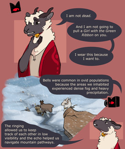 ambiguous_anthro ambiguous_gender anthro bell bell_collar clothed clothed_anthro clothing collar dialogue fur group pink_background simple_background solo speech_bubble text white_body white_fur white_wool wool_(fur) bogcreacher cult_of_the_lamb massive_monster_(studio) lamb_(cult_of_the_lamb) bovid caprine mammal sheep 2025 absurd_res digital_drawing_(artwork) digital_media_(artwork) english_text hi_res