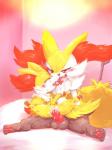 2016 3:4 anthro balls blush bodily_fluids braixen canid canine censored crying cum cum_in_pussy cum_inside digital_media_(artwork) drooling duo ejaculation erection eyes_closed fangs female fennekin feral feral_on_feral french_kissing fur generation_6_pokemon genital_fluids genitals half-closed_eyes hi_res inner_ear_fluff inside kemono kissing male male/female mammal mosaic_censorship multi_nipple multicolored_body multicolored_fur narrowed_eyes nintendo nipples nude paws penis pokemon pokemon_(species) pussy red_body red_eyes red_fur roinome saliva semi-anthro sex sitting spread_legs spreading stick tears teeth tongue tongue_out tuft white_body white_fur yellow_body yellow_fur