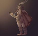 antennae_(anatomy) anthro areola belly big_areola big_butt big_tongue blush bodily_fluids body_blush breasts brown_areola brown_hair butt claws drooling female finger_claws fur fuzzy hair insect_wings monster_girl_(genre) multi_arm multi_limb nipples nude proboscis_(anatomy) saliva short_hair slightly_chubby slightly_chubby_anthro slightly_chubby_female solo thick_thighs toe_claws wavy_hair wings jellykinz flicker_(jellykinz) arthropod insect lepidopteran moth absurd_res hi_res