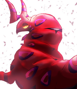 ambiguous_feral ambiguous_gender antennae_(anatomy) black_body black_eyes black_markings feral horn leaf light markings overweight overweight_ambiguous overweight_feral plant purple_markings red_body shadow simple_background solo tree white_background yellow_sclera felipotyphlosion nintendo pokemon arthropod generation_5_pokemon myriapod pokemon_(species) scolipede digital_drawing_(artwork) digital_media_(artwork) hi_res