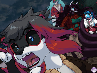 apode beach blush board christmas_decorations christmas_lights claws clothing coat coiling drone female finger_poking glowing headpat holidays jackalys krillys legless markings pawpads paws petting reaching_out serpentine shocked smile smug sweater topwear walking winter winter_clothing wreath hyperchibiabsol pina christmas scrabble aquatic canid canine canis chakat draconcopode felid felid_taur hybrid jackal mammal mammal_taur mustelid naga otter pinniped seal taur wolf 4:3 absurd_res hi_res herm_(lore)