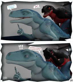 anal anal_penetration animal_genitalia animal_penis anthro anus bodily_fluids butt comic_panel cum cum_in_ass cum_inside defloration dialogue duo ejaculation exclamation_point feral feral_on_feral feral_penetrated feral_penetrating genital_fluids genital_slit genitals group gym hands-free knot knotted_penis knotting male male/male male_defloration male_on_feral male_virgin mutual_defloration page_number penetration penis sex slit_penis stated_virginity stuck_knot suggestive suggestive_pose text virgin thatman jinnoaka_(modeler) crimsoft_(thatman) gym_bros_(thatman_23) club_28_(thatman_23) diamond_jack_(thatman_23) inkheart_(thatman_23) spade_(thatman_23) dinosaur interceptor prehistoric_species reptile scalie 3d_(artwork) blender_(artwork) blender_cycles_(artwork) comic digital_media_(artwork) english_text hi_res brother_(lore) brothers_(lore) incest_(lore) sibling_(lore)