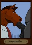 anthro balls duo fellatio genitals male male/male oral penile penis sex dobie-ace equid equine horse mammal absurd_res hi_res