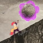 boulder humor magic_wand rock walking fiyawerks nintendo pokemon fiya sisyphus_(greek_mythology) braixen generation_6_pokemon pokemon_(species) 1:1 absurd_res hi_res meme