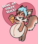 anthro belly big_belly blue_hair blush buckteeth cheek_tuft chibi eyes_closed facial_tuft female flat_chested food fur hair hand_on_belly happy heart_symbol holidays markings mouth_closed navel nude obese overweight overweight_anthro overweight_female pizza simple_background smile solo stuffing tail teeth text tuft uwu weight_gain pompuffy_(artist) valentine's_day nixie_(torqueempup) mammal rodent sciurid tree_squirrel 2024 absurd_res colored digital_drawing_(artwork) digital_media_(artwork) english_text hi_res