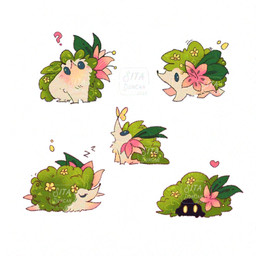 ambiguous_gender blush blush_lines duo eyes_closed feral fur lying on_front question_mark simple_background sleeping solo sound_effects teal_eyes vowelless vowelless_sound_effect white_body white_fur yellow_eyes zzz sitaart nintendo pokemon arthropod butterfly generation_4_pokemon insect land_forme_shaymin legendary_pokemon lepidopteran pokemon_(species) shaymin 1:1 2025 dated hi_res signature