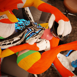 anal anal_penetration animal_genitalia animal_penis anthro anthro_on_anthro anthro_penetrated asphyxiation balls biped black_body black_fur blue_body blue_fur blue_penis bodily_fluids canine_genitalia canine_penis choking claws clothing collar depth_of_field dildo dildo_fellatio dildo_in_ass dildo_in_mouth dildo_insertion dildo_on_ground dildo_sitting dominant duo erection fur furniture genital_fluids genitals green_body green_fur grey_body grey_fur hair holding_another inside knot legs_around_partner legwear living_room male male/male male_penetrated multicolored_body nude object_in_ass on_sofa open_mouth oral oral_penetration orange_body orange_fur paws penetration penis pushing_dildo reflection sex sex_toy sex_toy_fellatio sex_toy_in_ass sex_toy_in_mouth sex_toy_insertion sitting sitting_on_sofa slim slim_anthro slim_male slim_sub smile sofa submissive submissive_male tail white_body white_fur yellow_body yellow_fur dragonplayer dragonplayer_(character) knuffelfratz canid canine canis fox hybrid jex mammal rexouium 1:1 3d_(artwork) absurd_res blender_(artwork) blender_cycles_(artwork) digital_media_(artwork) hi_res