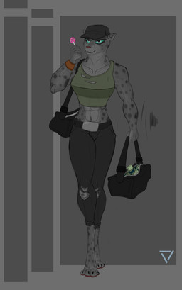 abs anthro athletic athletic_anthro athletic_female bag bottomwear candy carrying_bag clothed clothing dessert female food fur fur_markings hat headgear headwear holding_object lollipop markings money money_bag multicolored_body muscular muscular_anthro muscular_female pants simple_background sketchy smile solo topwear two_tone_body walking the_dark_skull dreamworks the_bad_guys kitty_kat_(the_bad_guys) felid mammal pantherine snow_leopard absurd_res colored_sketch digital_media_(artwork) flat_colors guide_lines hi_res sketch