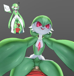 bodily_fluids cum cum_in_vagina cum_inside duo female first_person_view flat_chested genital_fluids genitals green_body grey_background heart_eyes heart_symbol interspecies larger_female male penetration penis pokephilia pseudo_clothing pubes red_eyes shaded_face simple_background sitting_on_another size_difference smaller_male smile thick_thighs vaginal vaginal_fluids vaginal_penetration vulva white_body 8-tomb nintendo pokemon pokemon_trainer alpha_pokemon gardevoir generation_3_pokemon human humanoid mammal pokemon_(species) 2025 digital_drawing_(artwork) digital_media_(artwork) hi_res