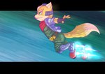 anthro boots clothing flying footwear gloves handwear male rocket_boots shoes solo john_fell nintendo star_fox fox_mccloud