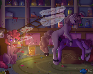 candy cutie_mark dessert drunk erection female feral food forced from_behind_position fur genitals group hair hypnosis lying male male/female mind_control penis questionable_consent rape sex sitting standing substance_intoxication text poisindoodles friendship_is_magic hasbro my_little_pony berry_punch_(mlp) fan_character pinkie_pie_(mlp) earth_pony equid equine horse mammal pony 5:4 english_text