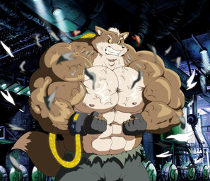 abs anthro big_muscles bottomwear clothing fingerless_gloves fur gloves growth handwear hyper male multicolored_body multicolored_fur muscle_growth muscular muscular_anthro muscular_male pants pecs solo topwear torn_clothing torn_topwear two_tone_body two_tone_fur vein veiny_muscles xxsparcoxx nintendo star_fox fox_mccloud canid canine fox mammal 2015 digital_media_(artwork)