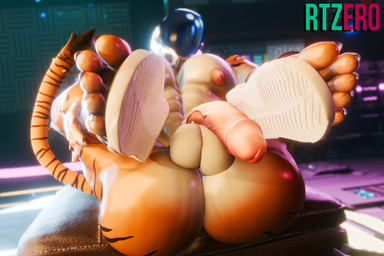 anthro armor balls big_butt big_feet big_muscles big_pecs big_penis butt claws clothing feet flaccid foot_focus footwear genitals headgear helmet huge_pecs humanoid_feet humanoid_genitalia humanoid_penis lying male muscular muscular_male nude_male on_back pecs penis plantigrade sandals shoes solo space_helmet spread_legs spreading toe_claws uneven_balls rtzero halo_(series) microsoft xbox_game_studios clayton_(rtzero) bengal_tiger felid mammal pantherine tiger 3:2 3d_(artwork) digital_media_(artwork) hi_res