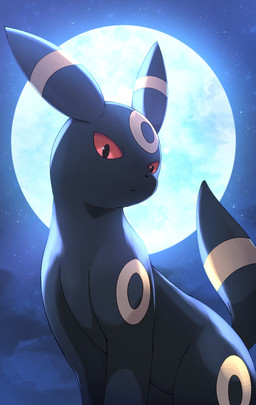 ambiguous_feral ambiguous_gender black_body black_ears black_eyes black_nose black_tail closed_frown cloud feral frown full_moon glistening glistening_eyes kemono light looking_down markings moon moonlight mouth_closed multicolored_body multicolored_ears night outside quadruped red_sclera ring_(marking) sitting sky snout solo star starry_sky tail two_tone_body two_tone_ears two_tone_tail yellow_body yellow_ears yellow_tail rumine nintendo pokemon eeveelution generation_2_pokemon mammal pokemon_(species) umbreon 2026 hi_res lighting shaded