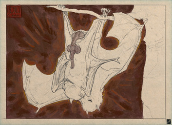 abstract_background anal anal_orgasm anal_penetration anatomically_correct anatomically_correct_genitalia anatomically_correct_penis animal_genitalia animal_penis anus aroused balls big_balls big_penis black_penis bodily_fluids chiropteran_penis dominant dominant_feral duo ejaculation erection fangs feral feral_on_bottom feral_on_feral feral_on_top feral_penetrated feral_penetrating feral_penetrating_feral forest from_behind_position genital_fluids genitals grey_penis grin hands-free hanging_by_feet logo looking_at_another looking_at_partner looking_pleasured male male/male male_feral male_penetrated male_penetrating male_penetrating_male membrane_(anatomy) membranous_wings multicolored_penis nude on_bottom on_top open_mouth orgasm orgasm_face outside penetration penile penile_penetration penis plant sex sharp_teeth simple_background smile tail teeth text three-quarter_view tree two_tone_penis upside_down upside_down_sex wings hdyly bat mammal megabat 2026 artist_logo artist_name character_request colored_sketch digital_drawing_(artwork) digital_media_(artwork) hi_res signature sketch male_(lore)