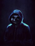 blue_clothing blue_jacket blue_topwear bone clothed clothing empty_eye_sockets grin jacket male not_furry simple_background skeleton skull smile solo text topwear white_body zipper mylafox undertale_(series) sans_(undertale) animated_skeleton undead 2019 3:4 dated half-length_portrait hi_res portrait signature url