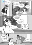 2019 abs anthro anthrofied blush bodily_fluids breasts comic covering covering_mouth covering_own_mouth covering_self curled_hair dialogue dragon ear_piercing english_text equid equine eyes_closed eyewear female friendship_is_magic glasses hair hand_behind_head hasbro hi_res horn horse hot_tub male mammal minuette_(mlp) multicolored_hair muscular muscular_male my_little_pony mythological_creature mythological_equine mythological_scalie mythology nude onomatopoeia open_mouth partially_submerged pia-sama piercing pony rarity_(mlp) scalie sharp_teeth smile sound_effects spike_(mlp) sunglasses sweat sweatdrop teardrop tears teeth text tongue two_tone_hair unicorn url vinyl_scratch_(mlp) water yawn