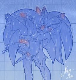 anal anal_orgasm anal_penetration anthro balls blush bodily_fluids claws clenched_teeth cum cum_while_penetrated cumshot duo ejaculation erection genital_fluids genitals hand_on_butt hands-free holding_legs_up looking_at_another male male/male male_penetrated male_penetrating male_penetrating_male orgasm penetration penile penile_penetration penis penis_in_ass sex shower shower_sex teeth throbbing tile tile_wall tongue tongue_out wall_(structure) water wet nowykowski7 sega sonic_the_hedgehog_(series) shadow_the_hedgehog sonic_the_hedgehog eulipotyphlan hedgehog mammal 2021 hi_res sketch