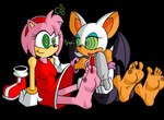 5_toes anthro barefoot duo feet female foot_fetish humanoid_feet hypnosis mind_control plantigrade soles thick_thighs thin_calves thin_legs thin_thighs toes salmacisreptile sega sonic_the_hedgehog_(series) amy_rose rouge_the_bat bat eulipotyphlan hedgehog mammal alpha_channel