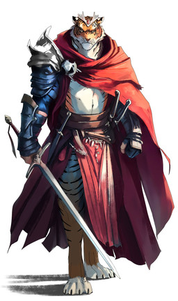 anthro armor bone bottomwear cloak clothing crown dagger digitigrade gauntlets glare glaring_at_viewer gloves handwear headgear holding_melee_weapon holding_object holding_sword holding_weapon loincloth male melee_weapon multiple_weapons pauldron royalty scabbard skull solo stripes sword weapon thewyvernsweaver last_fables vendren_buran_(last_fables) felid mammal pantherine tiger 2025 absurd_res hi_res