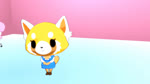 blouse bottomwear clothing female fur skirt solo surrealism topwear white_body white_fur yellow_body yellow_fur felifan sound_warning aggretsuko sanrio retsuko ailurid mammal red_panda 16:9 3d_(artwork) 3d_animation animated digital_media_(artwork) long_playtime sound webm widescreen