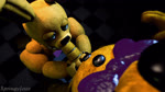 bow_tie deep_throat duo fellatio genitals machine male male/male oral oral_penetration penetration penile penis sex springyfaze five_nights_at_freddy's scottgames golden_freddy_(fnaf) male_spring_bonnie_(fnaf) spring_bonnie_(fnaf) animatronic bear lagomorph leporid mammal rabbit robot 16:9 2024 3d_(artwork) 3d_animation animated digital_media_(artwork) hi_res no_sound short_playtime source_filmmaker_(artwork) webm widescreen