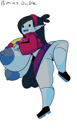 accessory areola big_breasts black_eyes black_hair blue_areola blue_body blue_nipples blue_skin blush bottomwear breasts clothed clothing cosplay fangs female footwear genitals hair hair_accessory hairband huge_breasts humanoid_pointy_ears knee_highs knee_socks legwear long_hair looking_at_viewer nipples no_underwear on_one_leg open_mouth pointy_ears raised_clothing raised_sweater raised_topwear shoes simple_background skirt socks solo standing sweater teeth text topwear vulva white_background penlink adventure_time cartoon_network disney gravity_falls mabel_pines marceline_abadeer humanoid vampire 2022 9:16 digital_media_(artwork) english_text hi_res