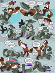 anal anal_masturbation anal_penetration anthro ball_gag bdsm bed belly black_body black_scales blue_eyes bodily_fluids bondage bound brown_body brown_fur chastity_cage chastity_device collar controller cum cum_in_ass cum_in_chastity_cage cum_inside dildo dildo_in_ass dildo_insertion drinking drinking_urine duo electronics fucking_machine fur furniture gag gagged genital_fluids green_body green_fur headgear headphones headset heterochromia machine male male/male masturbation object_in_ass paws penetration restraints rope rope_bondage scales sex_toy sex_toy_in_ass sex_toy_insertion speech_bubble urine urine_in_mouth urine_on_face vibrator vibrator_on_chastity_cage wand_vibrator watersports white_belly yellow_sclera conditional_dnp lustylamb merca_(mercial) canid canine fox mammal vernid animated hi_res