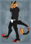 anthro black_clothing black_hoodie black_topwear briefs bulge clothing detailed_bulge drawyourfursona genital_outline hoodie hoodie/briefs_meme male penis_outline simple_background solo standing tail topwear underwear white_clothing white_underwear sleepybarks meme_clothing agnivoazar_(character) sergal hi_res meme