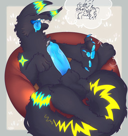 after_sex animal_genitalia animal_penis anthro anus balls big_balls big_penis black_body black_fur bodily_fluids canine_genitalia canine_penis claws cum cum_in_vagina cum_inside dream dreaming_about_sex drooling erection feral fluffy fluffy_tail fur furniture genital_fluids genitals glowing glowing_genitalia glowing_markings glowing_pawpads glowing_penis glowing_tongue hand_on_leg hand_on_thigh humor kneeling knot knot_in_sheath knotted_penis leaking leaking_penis leaking_precum leaking_vagina licking lying male markings nude on_back open_mouth oral pawpads paws penile penis penis_lick precum saliva sex sheath simple_background sleeping smug smug_grin sofa sofa_sex tail teeth tongue tongue_out tuft twitching x_anus cactie nintendo pokemon spike_lightning canid canine eeveelution generation_2_pokemon mammal pokemon_(species) umbreon absurd_res digital_media_(artwork) hi_res