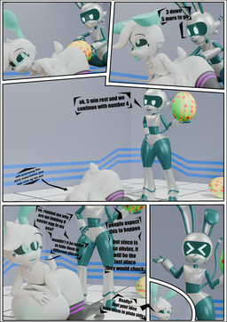 anal anal_penetration black_border black_sclera border duo easter_egg egg egg_insertion femboy femboy/femboy holidays male male/male nude nude_male penetration teal_eyes text tongue tongue_out z-z easter cyvae_(zyneru) zyneru_(character) alien robot_dog 3d_(artwork) absurd_res comic digital_media_(artwork) english_text hi_res