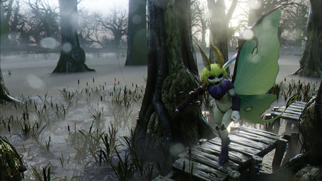 anthro male melee_weapon no_clothing outside plant solo swamp sword tree weapon sanythefox arthropod insect lepidopteran moth 16:9 3d_(artwork) 4k absurd_res digital_media_(artwork) hi_res widescreen