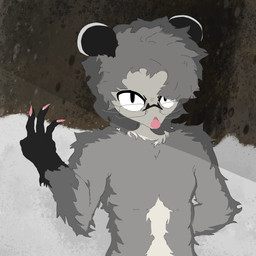 anthro colored_nails eyewear florest glasses male muscular nails pink_nose snow solo sir_notfunny mussop american_opossum mammal marsupial virginia_opossum 1:1 absurd_res hi_res