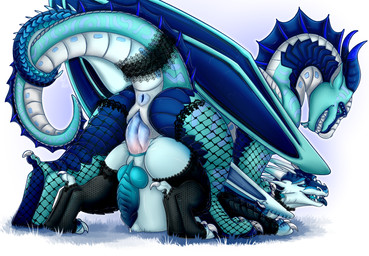 anal anal_penetration animal_genitalia anus armwear ass_up blue_body blue_eyes bodily_fluids butt claws clothed clothed_feral clothing crossdressing doggystyle duo erection fangs femboy feral feral_on_feral feral_penetrated feral_penetrating feral_penetrating_feral finger_claws fishnet_armwear fishnet_clothing fishnet_legwear from_behind_position genital_fluids genital_slit genitals horn knot knotted_penis legwear lingerie lingerie_on_feral long_neck looking_pleasured male male/male male_penetrated male_penetrating male_penetrating_male membrane_(anatomy) membranous_wings penetration penile penile_penetration penis penis_in_ass precum rear_view sex sharp_teeth snout stockings tail tail_coil teeth thigh_highs toe_claws tongue tongue_out wings arkadesart european_mythology mythology wings_of_fire blizzard_(squeed2115) deino_(nie_lao) dragon icewing_(wof) mythological_creature mythological_scalie scalie seawing_(wof) western_dragon hi_res