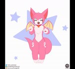 ambiguous_gender anthro bat_wings blush butt collar dancing membrane_(anatomy) membranous_wings paws shaking_butt smile solo standing star text wings senz dust:_an_elysian_tail internet_yamero needy_streamer_overload lune_(lunesnowtail) bat mammal nimbat animated animation_meme frame_by_frame meme short_playtime wallpaper