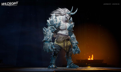 3_toes 5_fingers arm_spikes armor barefoot belt black_bottomwear black_clothing black_pants black_sclera blue_body blue_claws blue_eyes blue_horn blue_spikes bottomwear brazier brown_belt claws clothed clothed_humanoid clothed_male clothing company_name embers eyebrows feet finger_claws fingers fire fist footwear hair horn humanoid_pointy_ears ice_horn inside light lips long_hair male male_humanoid muscular muscular_humanoid muscular_male navel not_furry open_mouth pale_skin pants pecs pointy_ears purple_lips shoulder_spikes solo spikes spikes_(anatomy) spiky_hair text toes topless topless_humanoid topless_male torn_bottomwear torn_clothing torn_pants tusks weapon white_body white_eyebrows white_hair white_skin jeremy_jodoin highguard_(game) rime_(highguard) demon demon_humanoid horned_humanoid humanoid ice_demon 2026 3d_(artwork) 5:3 absurd_res artist_name colored digital_media_(artwork) english_description english_text full-length_portrait hi_res lighting official_art portrait shaded