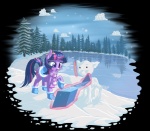 blush clothing cutie_mark fashion_saddle female feral fur hair horn lake levitation magic multicolored_hair outside purple_body purple_eyes purple_fur purple_hair quadruped ruler saddle scarf schematics snow snowman snowscape solo tail two_tone_hair winter kittehkatbar friendship_is_magic hasbro my_little_pony mythology twilight_sparkle_(mlp) equid equine mammal mythological_creature mythological_equine unicorn 2012 alpha_channel