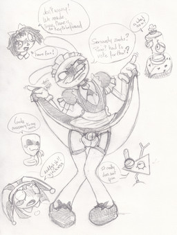 balls blush chastity_cage chastity_device clothed clothing crossdressing crossdressing_male embarrassed genitals group humiliation_fetish maid_jax maid_uniform male pen_drawing permanent_chastity_device solo uniform denton glitch_productions the_amazing_digital_circus gangle_(tadc) jax_(tadc) kinger_(tadc) pomni_(tadc) ragatha_(tadc) zooble_(tadc) humanoid lagomorph leporid mammal rabbit absurd_res hi_res sketch_page traditional_media_(artwork)