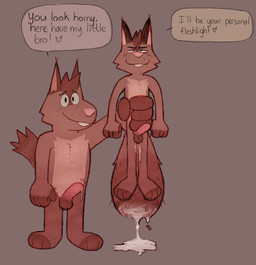 age_difference anthro bodily_fluids cum cum_inside dialogue duo fur genital_fluids genitals male male/male older_male orange_body orange_fur penis skinny text young younger_male bowserboy101 roy_(bowserboy101) russell_(bowserboy101) mammal rodent sciurid english_text hi_res meme brother_(lore) brothers_(lore) incest_(lore) sibling_(lore)
